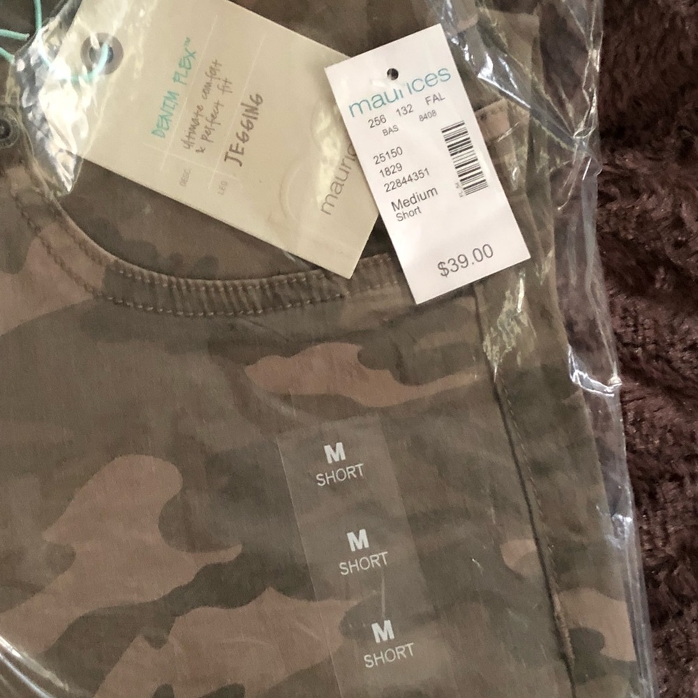 Camo jean jegging!